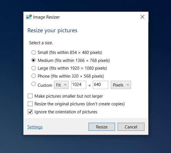 Image Resizer