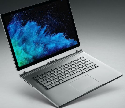Surface Book 2 render