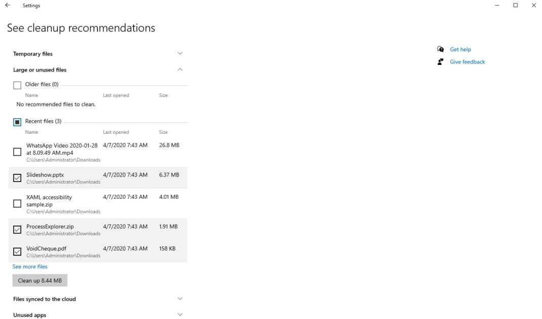 Windows 10's next update will improve Storage Settings