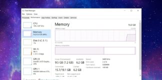 Windows 10 Task Manager