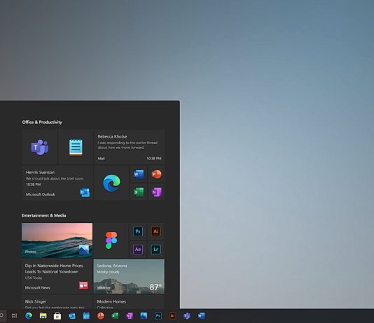 Here’s a closer look at Windows 10’s new Start menu Windows 10 UI upgrade