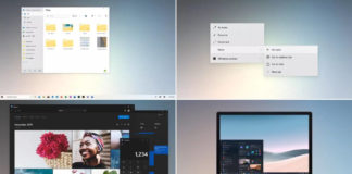 Windows 10 concept