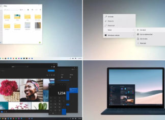 Windows 10 concept