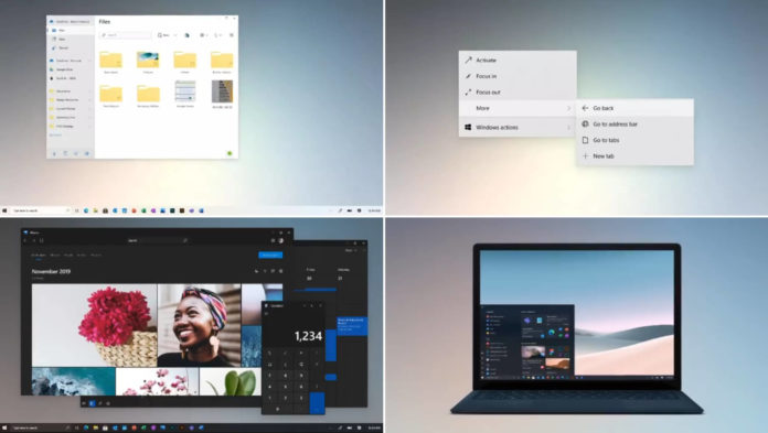 Windows 10 concept