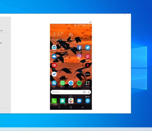 Your Phone mirror