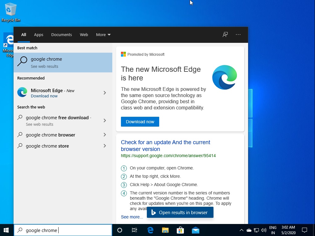 Microsoft Edge Browser Review: It's Chrome, But With Ads