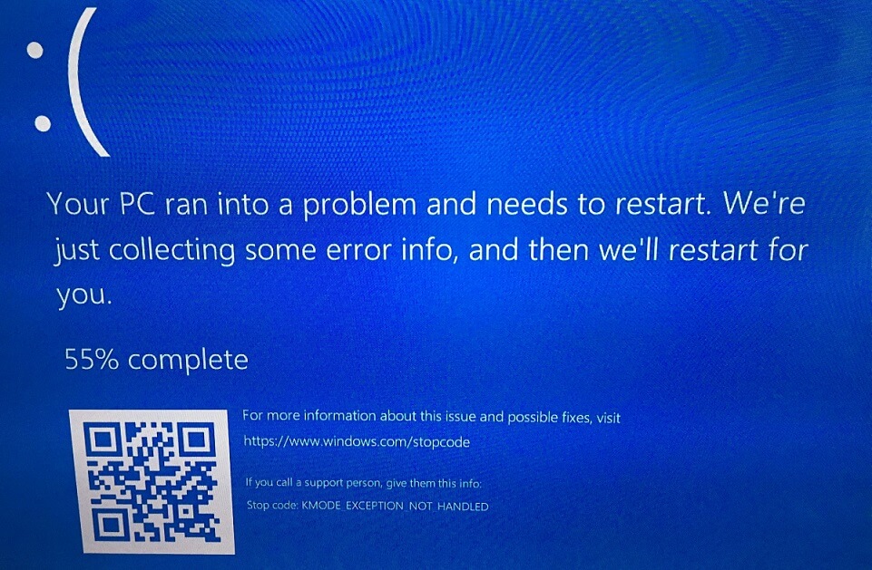 HP KMODE BSOD