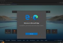 New Microsoft Edge