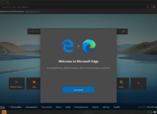 New Microsoft Edge