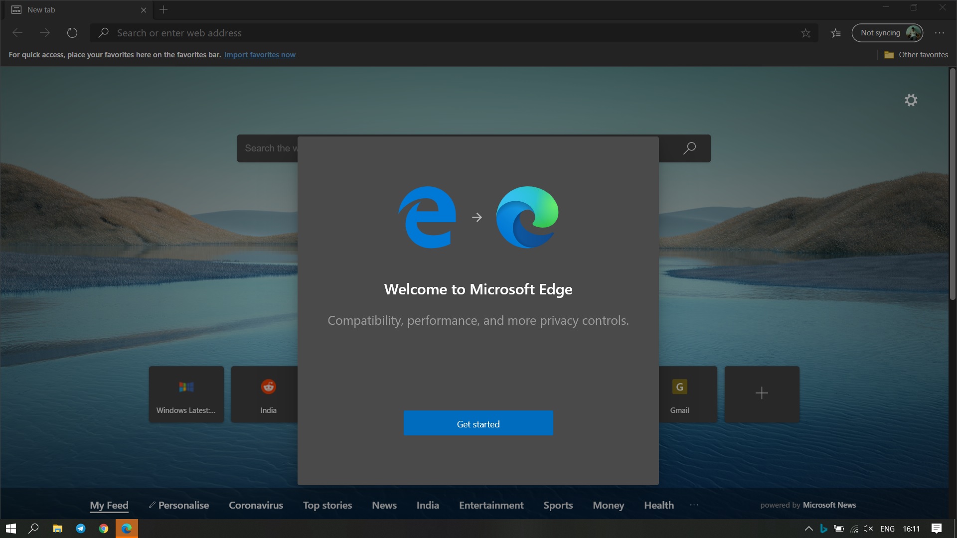 microsoft edge browser available