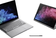 Surface Book 2 device