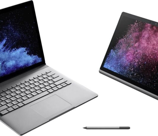 Surface Book 2 device