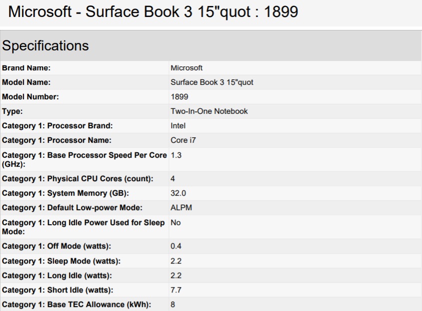 Surface Book 3 15