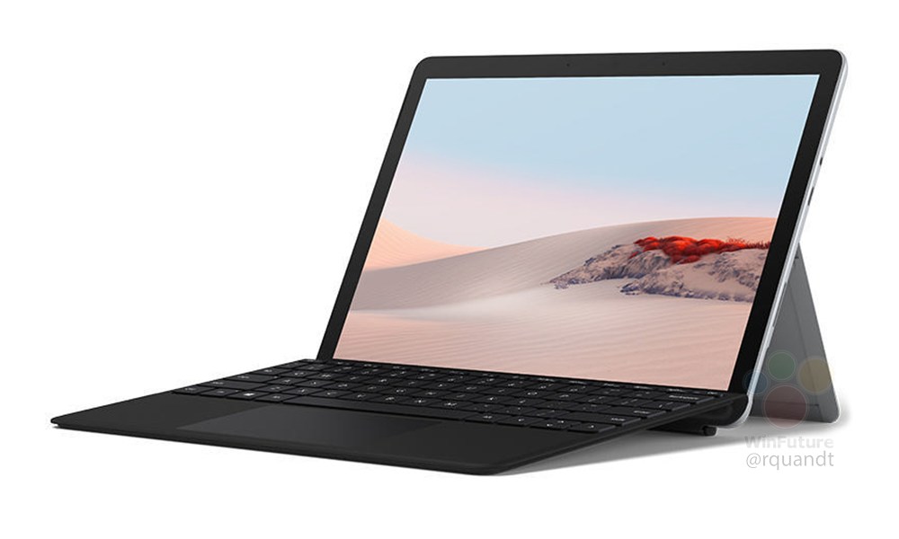 Surface Go 2 black render