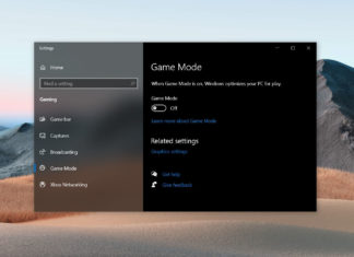 Windows 10 Game Mode