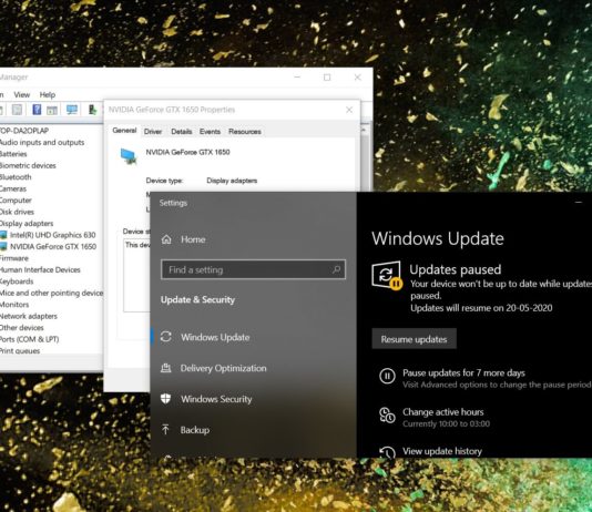 Windows 10 driver update