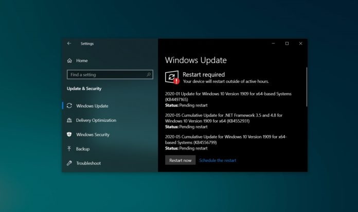 Windows 10 updates