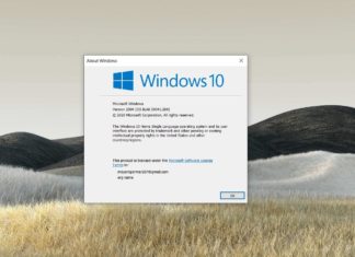 Windows 10 version 2004