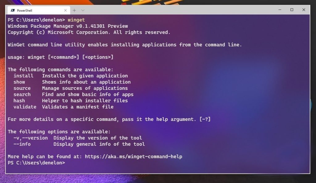 Windows 10 is finally getting its own Package Manager