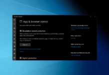 Windows Security app