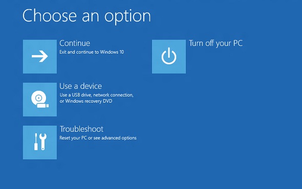 Advanced options