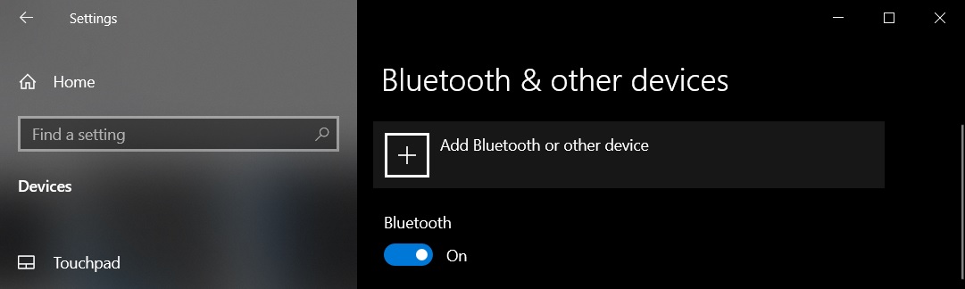 Bluetooth and other devices