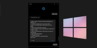 Cortana on Windows 10
