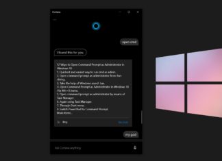 Cortana on Windows 10