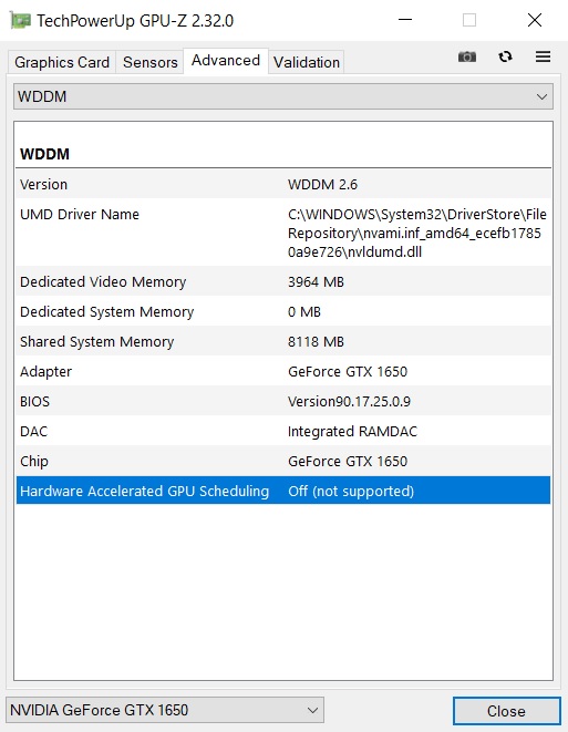 GPU scheduling