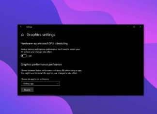 Hardware accelerated GPU sheduling
