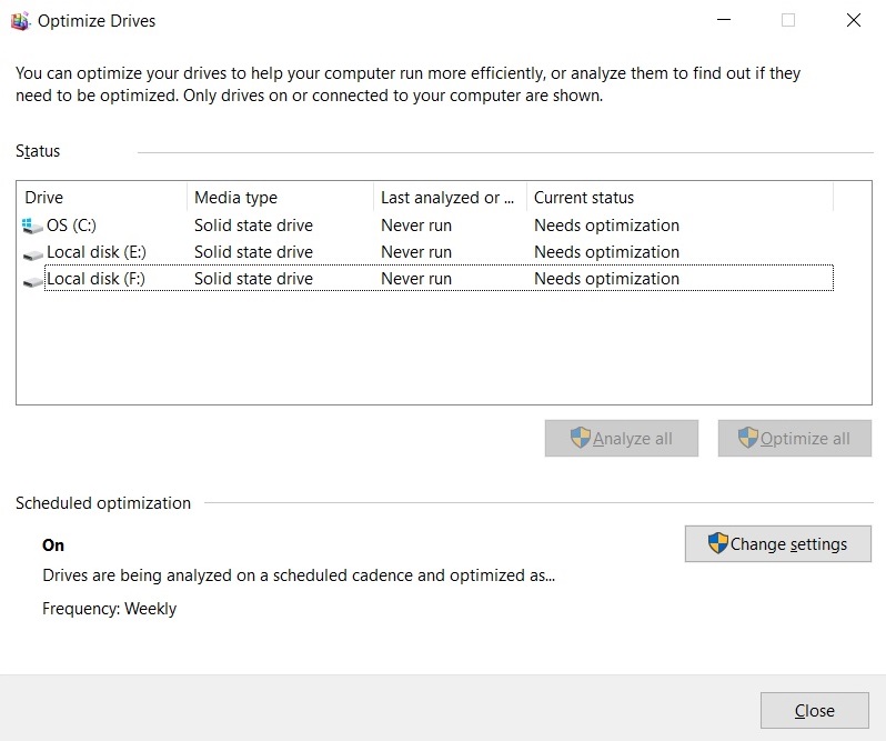 disk optimizer windows 10 disk optimizer windows 10