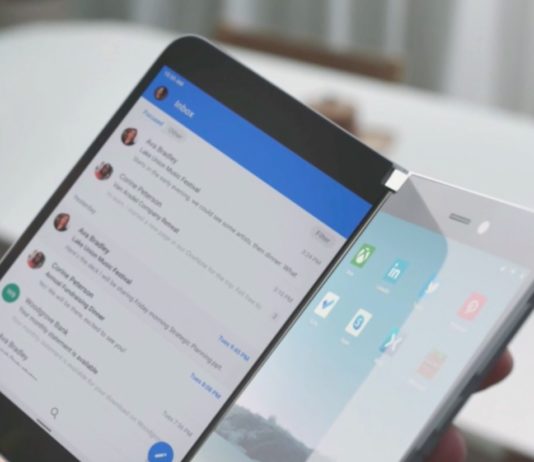 Surface Duo phone