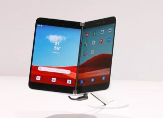 Surface Duo phone