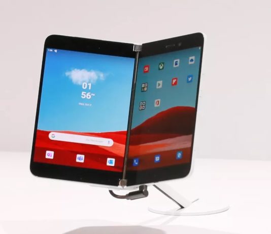 Surface Duo phone