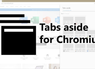 Tabs Aside extension