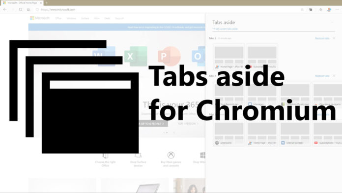 Tabs Aside extension