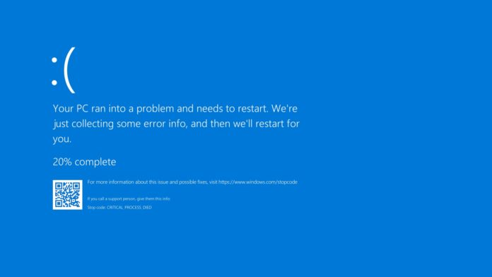 Windows 10 BSOD error