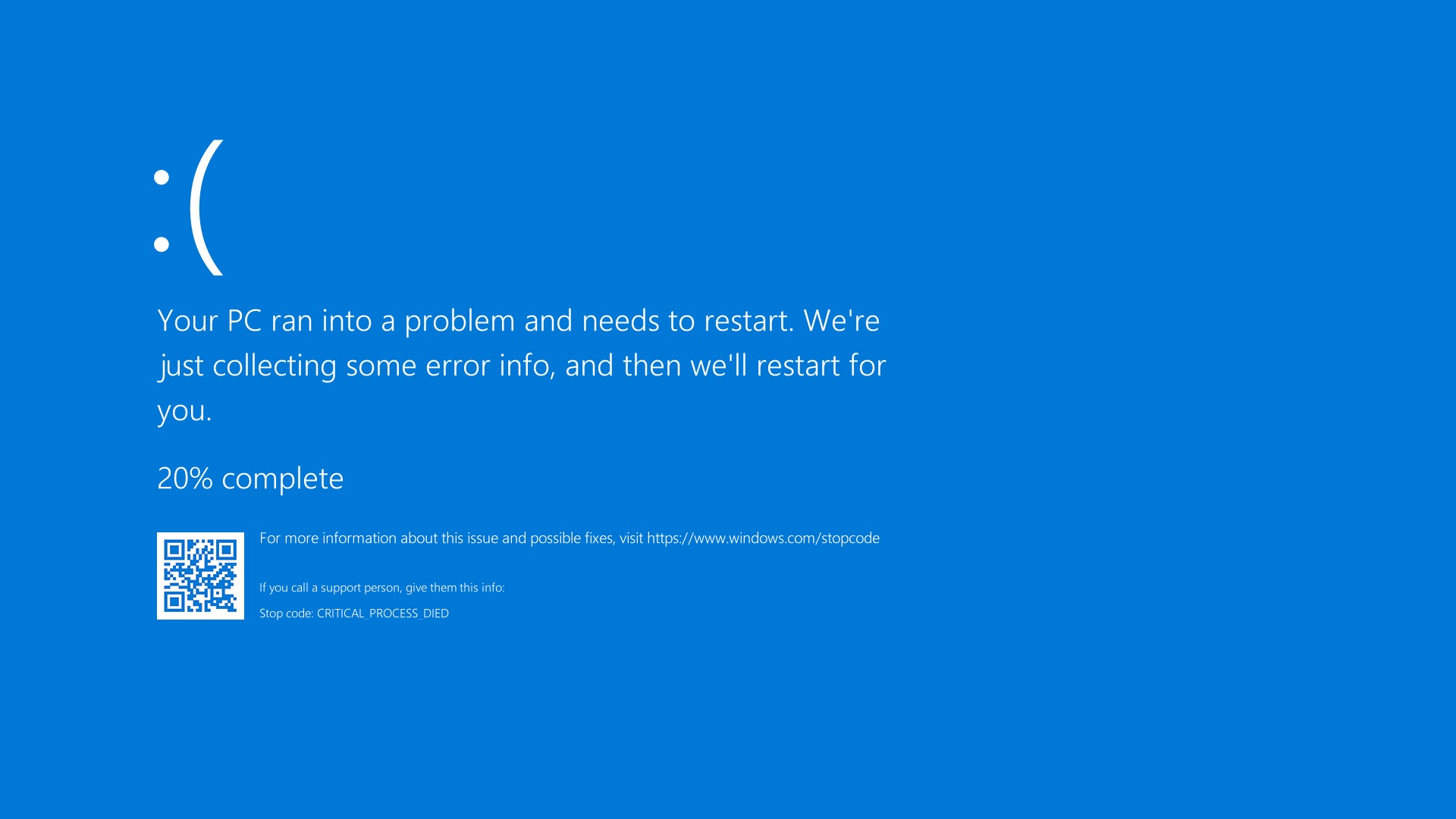 Windows 10 BSOD error