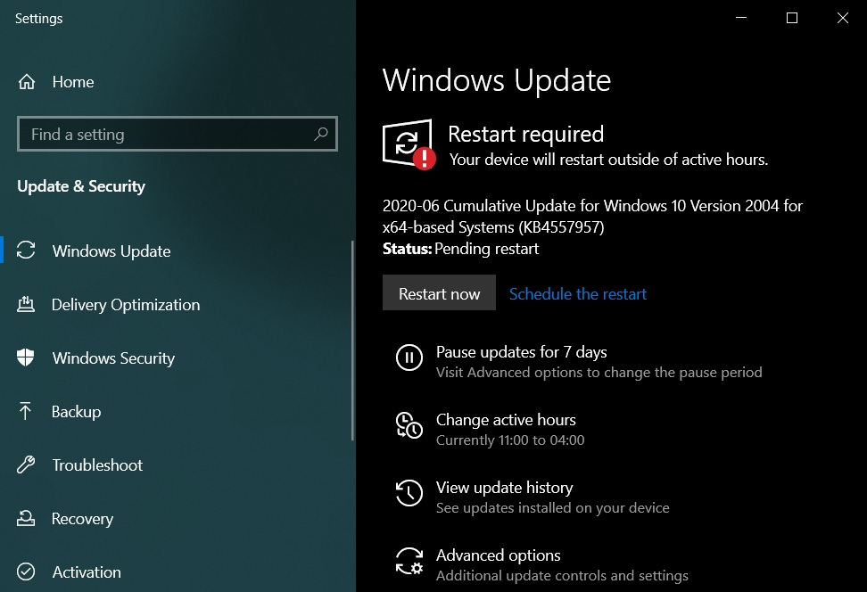 Windows 10 Build 19041.329