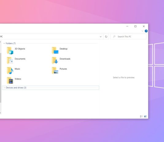 Windows 10 File Explorer