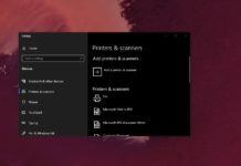 Windows 10 printers