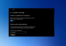 Hardware accelerated GPU scheduling