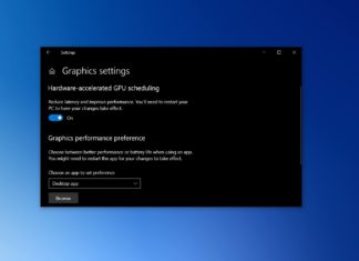 Hardware accelerated GPU scheduling