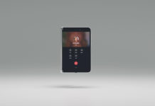 Surface Duo call screen