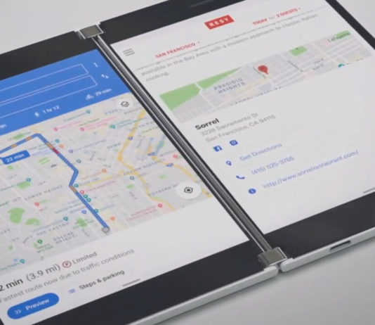 Surface Duo dual-screen phone