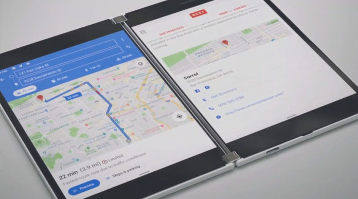 Surface Duo dual-screen phone