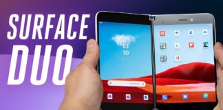 Surface Duo phone