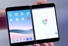 Surface Duo with Google Maps