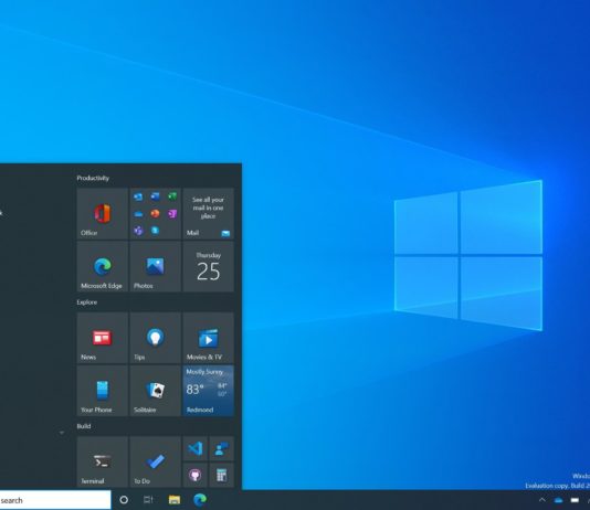 Windows 10 Fluent Start Menu