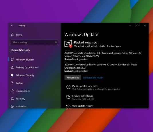 Windows 10 Build 19041.388 is now available, download offline installers Windows 10 KB4565503